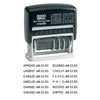 2000 PLUS 011090 Micro Message Dater, Self-Inking