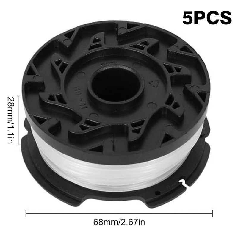 Replacement Thread Spool, Pack of 5 Trimmer Spool, Thread Spools,