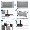 Yoochee Expandable Window Screen, 2 Pack Adjustable Window Screen (10"