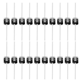 PATIKIL 20pcs 10SQ050 Schottky Rectifier Diode, 10A 50V R-6 High Current Electronics Direct Plug Rectifier Diode for Voltage Regulator, Power Management