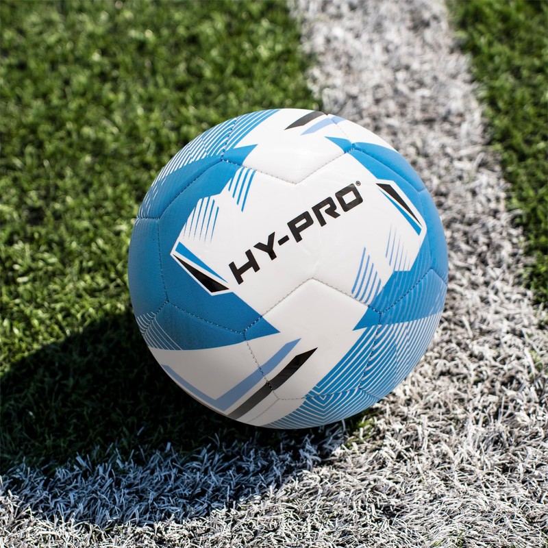 Hy-Pro Chevron Football - Blue, Size 5, PVC Football for