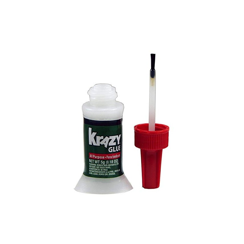 Krazy Glue KG92548R Instant Krazy Glue 0.18-Ounce All Purpose Brush