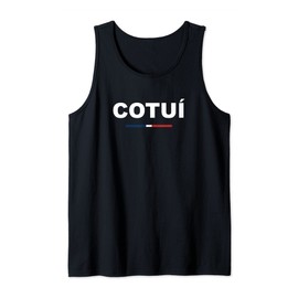 Cotui, Traditional Dominican Republic Flag City Dominica Tank Top