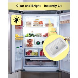 3 Pcs W10843353 W10695459 LED Light Module Components Fit for Whirlpool Kenmore Maytag Refrigerator Replace W11126053 W10660728 W10279030 W11205083