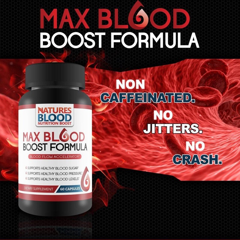 Natures Blood Nutrition Boost Max Blood Boost Formula - Blood