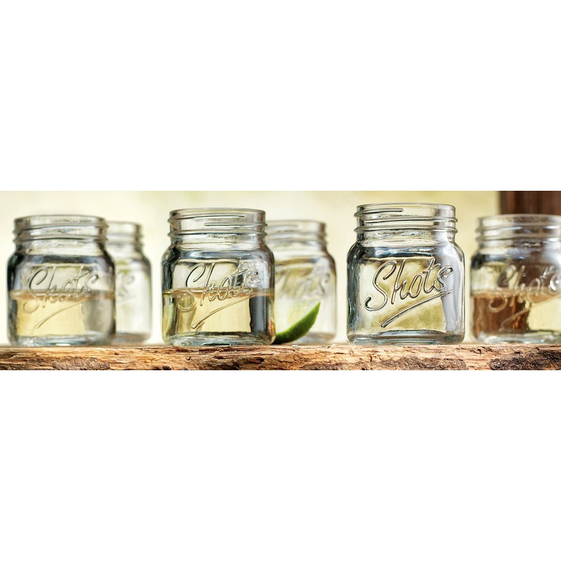 Palais Glassware Palais 'Shots' Mason Jar Shot Glasses - Mini