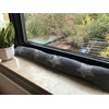 Ventilkappenkönig Draught Excluder Grey Beige - Perfect Fit 90 cm