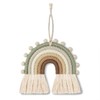 Macrame Rainbow Wall Decor Rainbow Wall Hanging Woven Tassel Wall