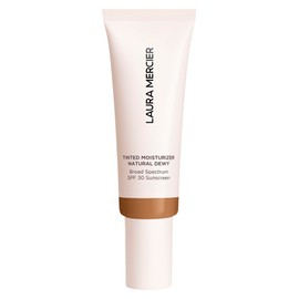Laura Mercier Tinted Moisturizer Natural Dewy with SPF 30: 24HR+ Hydration, Long Lasting, Sheer to Light, Buildable Coverage, Dewy Finish, Improve Skin Tone and Texture, Skin Tint, Clay