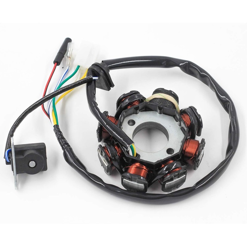Trkimal Ignition Coil AC 8-Pin 5 Wires Stator Magneto 4-Stroke