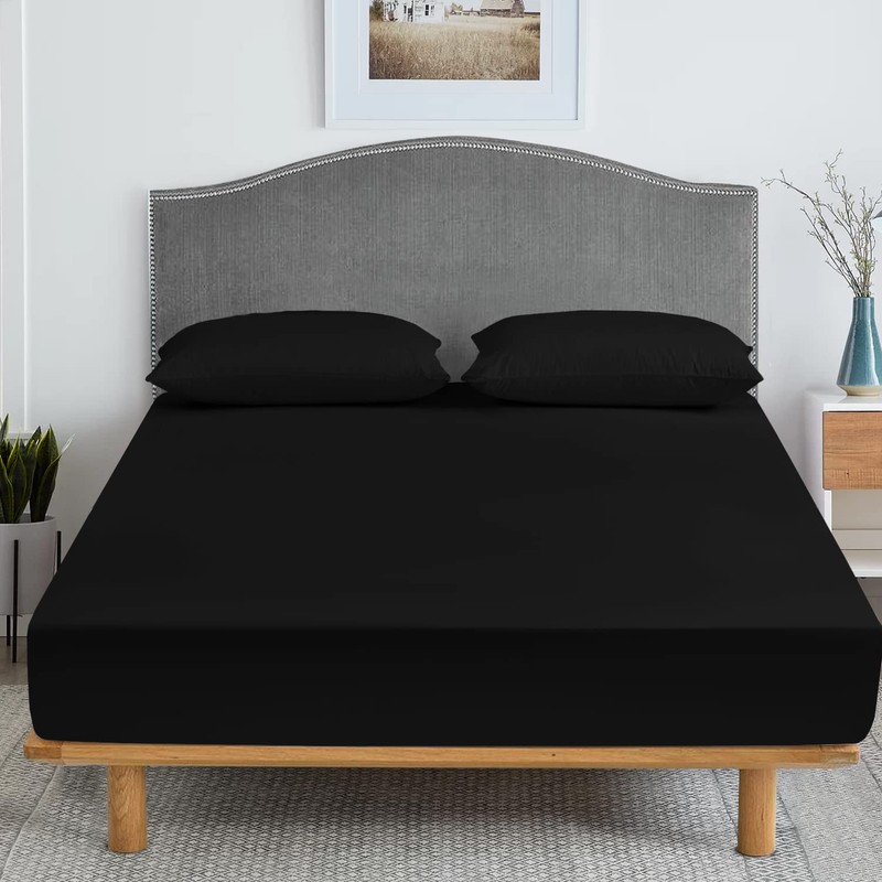 Imperial Rooms Brushed Microfibre Super King Size Fitted Sheets 25