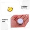 iplusmile Synthetic Diamond Specimen Full Drill Round Decorative Gems for