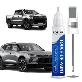 Sterling Gray Metallic GXD/WA130H Touch up Paint for Chevrolet-Exact Match Scratch Repair Kit 2-In-1 Premium Car Paint Pen for Chips & Nicks