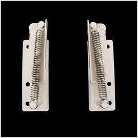 MINMHDONGX-(2pc) 80 Degree Foldable Lift Bracket Widely Used for Sofa Hinge Lift and Furniture Storage Support Hinge(White)