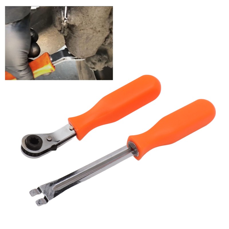 Automatic Slack Adjuster Release Tool Double Square Ratcheting Wrench for