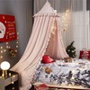 HUOQOU Bed Canopy for Girls Princess Round Dome Children Dreaming