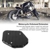 Motorcycle Kickstand Extender Foot Side Stand Extension Pad Support Plate