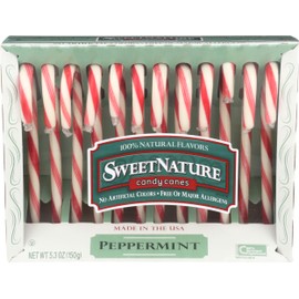 Spangler Candy, Candy Cane Red White Peppermint, 5.3 Ounce