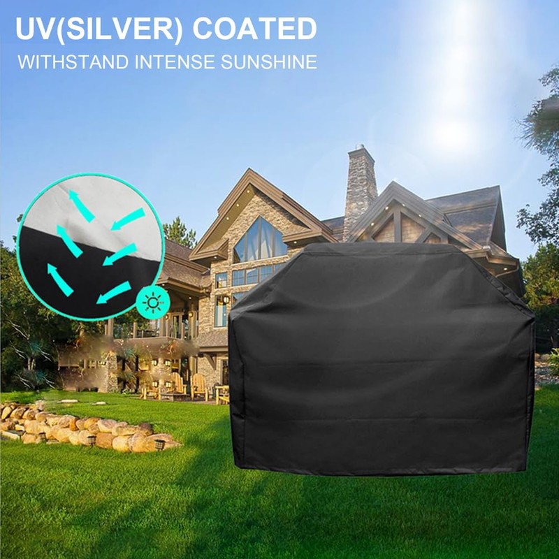 BBQ Cover Waterproof Gas Charcoal Barbecue Grill Protector Outdoor Garden