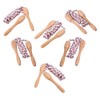 Constructive Playthings CPX-204 Set of 6 Wood Handled 8 ft.