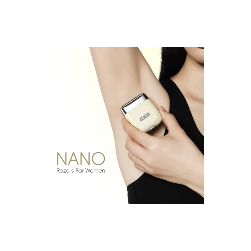 yoose Mini afeitadora eléctrica para mujer