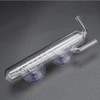 High Transparent Crystal Glass Aquarium Bubble Counter Screw Fish Tank