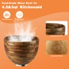 5 Qt Wood Mixing Bowl Compatible with KitchenAid Tilt-Head Stand