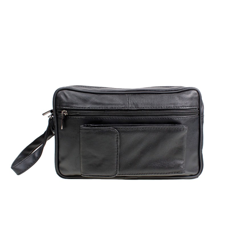 AR BRAND EST.2021 Taxi Driver Money Bag, Black, Medium