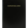 BookFactory Nasopharyngeal Airway Log Book/Journal/Logbook - 120 Page, 8.5''x11'', Black