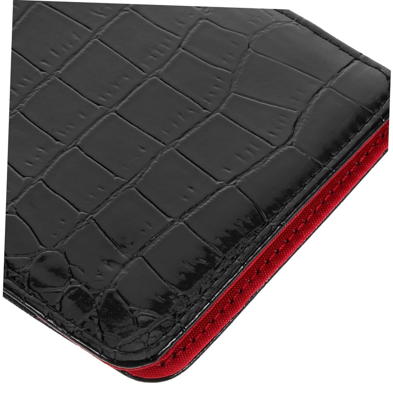 SUPVOX 1set Golf Scorecards Holder Elegant Leather Golf Scoring Book