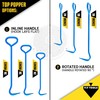 T&T Tools Top Popper Manhole Hook Tool - 30-Inch Single