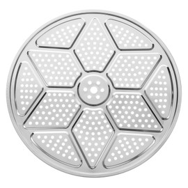 uxcell Stainless Steel Steamer Rack, 20.5 Inches Pot Steaming Tray Thicken Pressure Cooker Canning Racks for Steamer Cookware Pressure Cooker, Silver Tone