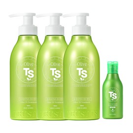 TS Olive Treatment 500g (3 units) + Premium TS Shampoo 100g (1 unit)