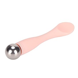 GUPE Espátula para Crema de Ojos, Rodillo Rosa, Aplicador de Crema para Ojos, Reduce La Hinchazón, Reduce Las Ojeras, Ergonómico para Masaje Facial.