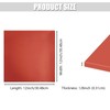 Red Silicone Rubber Sheet, 60A Durometer Silicone Mat, 1/8 x