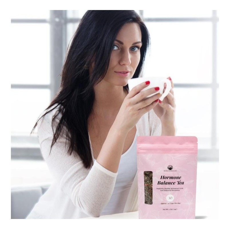 Hormone Balance Tea (3-Pack) (PCOS, Hormonal Imbalances, Fibroids, Pregnancy)