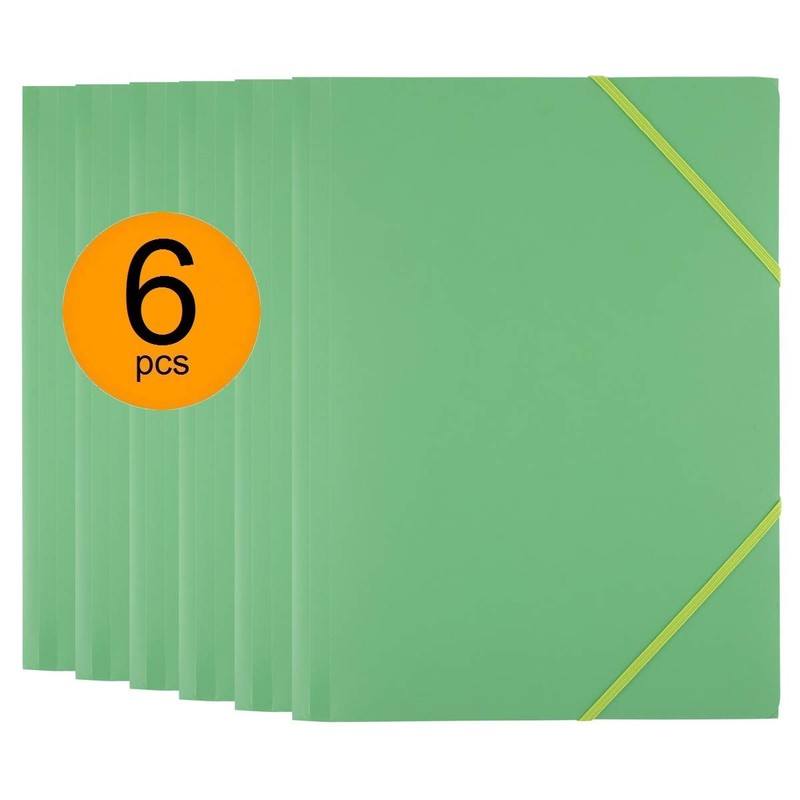 D.RECT D.RECT 6 Stück Sammelmappe | Postmappe aus Kunststoff/PP mit