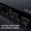 4K HD Multimedia Interface Switch Splitter 2 in 4 Out