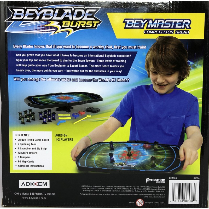 Pressman NEW 2019 Pressman Beyblade Burst BEYMASTER COMPETITION ARENA /