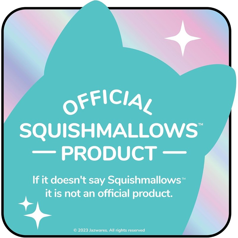 Squishmallows FuzzAMallows Plush Toy Essy the Blue Eel 30 cm