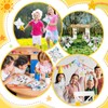 Simgoing 12 Pcs DIY Paper Pinwheels for Kids Bulk Summer