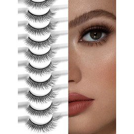 sawkit Classic Lash Extensions – 10-12mm – Fake Eyelashes – Luxurious Natural Mink Lashes Eyelash Extensions – Comfortable and Easy to Apply – High-End Fiber Lashes for Superior Volume