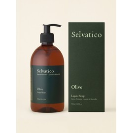 Olive Marseille Liquid Soap 500ml (+Shower Puff) / 올리브 마르세유 리퀴드 솝 500ml (+샤워 퍼프)