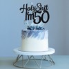 Decoración para tarta con texto en inglés "Holy Sh*t I'm