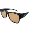 DANG SHADE MONDO JP BLACK MATTE X BROWN POLARIZED, O/C