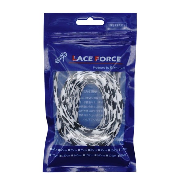 Kutsuhimo Dot Com Lace Force Polyester Animal Pattern Shoelaces, Round
