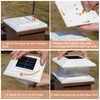 Solar Post Cap Lights Outdoor LED Lighting Deck Fence Cap