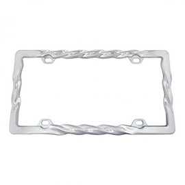 United Pacific Industries 50078 Chrome Twist License Plate Frame