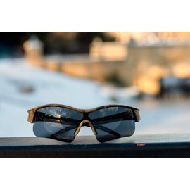 SAFE HANDLER Black Camo Jax Safety Glasses - Anti-Scratch, Outdoor Activity Sport Workshop Garage Construction Wind Resistant Eyewear for Men and Women