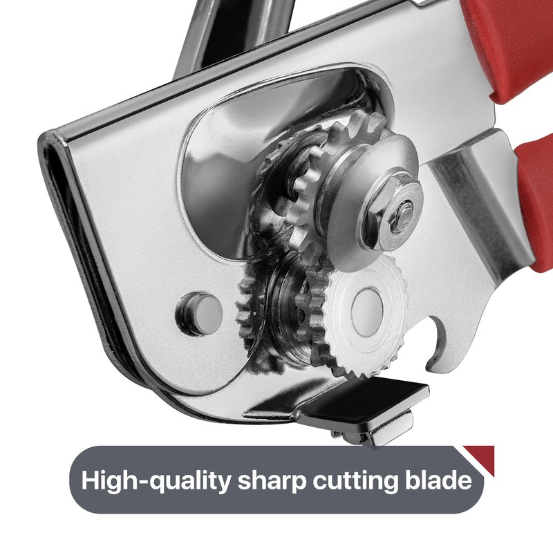 Commercial Can Opener, UHIYEE Hand Crank Can Opener Manual Heavy